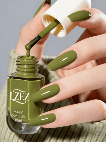 2026新款10毫升水性指甲油，快干、持久、可撕拉，适合学生使用，不含酒精。