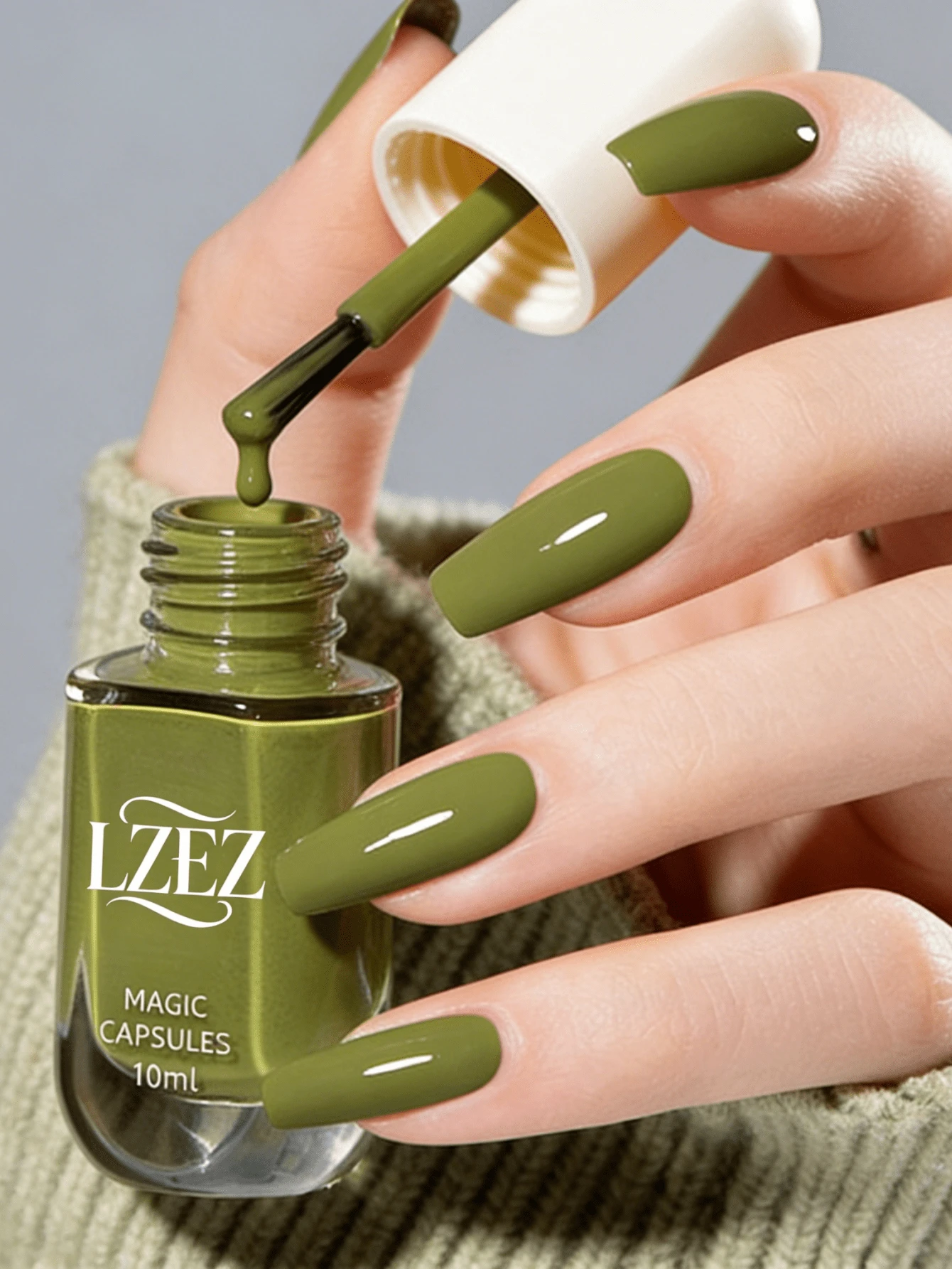 2026新款10毫升水性指甲油，快干、持久、可撕拉，适合学生使用，不含酒精。