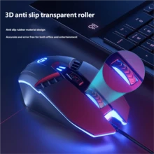 Chuột chơi game HP M1 có dây, đèn LED nhấp nháy, thích hợp cho chơi game thể thao điện tử, văn phòng, PC, laptop, cảm giác bấm cơ học, chuột HP chính hãng. - Xem 9