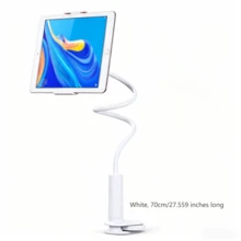 1pc 360 Degree Rotating Tablet/Phone Stand, Spiral Base Slouchy Holder, Bed/Desk/Cruise Ship Phone/Tablet Mount (For Kindle, Smartphone) - Multicolor - View 12