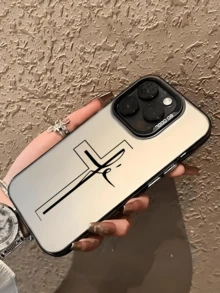 One Fashionable Phone Case (No Lanyard Or Stand Included). Shockproof Phone Case With Cross Graphic Design And Bible Verse Quote. One Protective Shockproof Case. - 灰色 2 - 查看 4