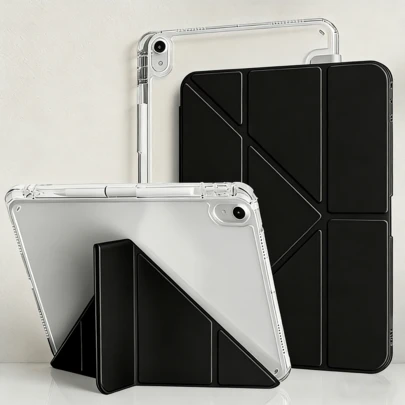 Tương thích với ốp bảo vệ máy tính bảng Matepad SE 11 inch, ốp Matepad, khóa từ tính, chân đế gập 3+Y, chế độ ngủ/thức thông minh, khe cắm bút, mặt lưng acrylic trong suốt cao cấp, bảo vệ toàn thân khỏi rơi vỡ, tương thích với ốp bảo vệ máy tính bảng Matepad 11.5S 2026/Matepad 11.5 2025, phù hợp với ốp máy tính bảng Redmi Pad2 11 inch/Pad SE 11 inch 2023, ốp A16, tương thích với ốp bảo vệ máy tính bảng iPad thế hệ thứ 11, tương thích với ốp bảo vệ máy tính bảng iPad thế hệ thứ 9 10.2 inch, Air 11, iPad thế hệ thứ 10.