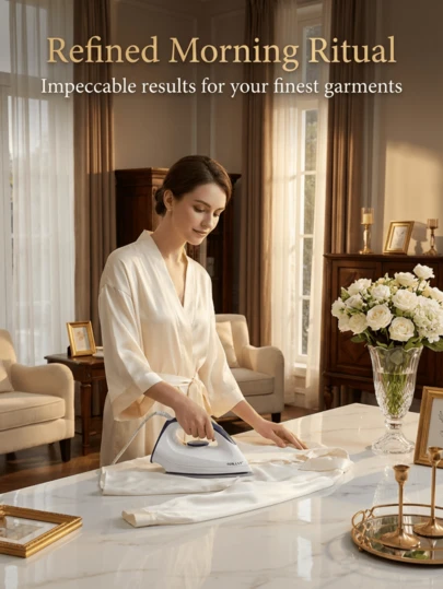  SOKANY-119 家用电熨斗，手持式蒸汽熨斗，迷你便携设计，适合学生和旅行者，陶瓷底板，适用于多种面料，恒温熨烫，不伤衣物，温度可调，过热保护