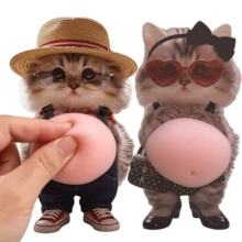 可爱3D猫咪肚皮墙贴 - 柔软舒适的小猫咪垫，动物防撞保护垫，适用于公寓、家庭、浴室、厨房和卧室，也可用于手机、笔记本电脑、宠物门/墙面保护，强力粘胶 - 幸運馬防撞貼 - 查看 3