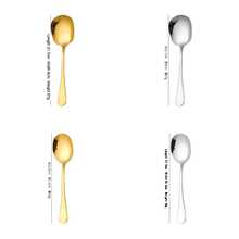Bộ 1/2 muỗng múc thức ăn bằng thép không gỉ, muỗng xới cơm cỡ lớn, xẻng cán dài hình vuông, dụng cụ nhà bếp, màu bạc/vàng. - Nhiều màu - Xem 4
