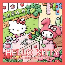 SANRIO 可爱三丽鸥：1本可爱三丽鸥涂色书，适合成人和青少年，可爱又温馨。包含24页各种可爱的三丽鸥角色场景线描图，是放松身心、缓解压力的完美涂色书。 - 填色本 - 查看 18