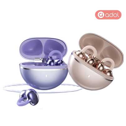  Auriculares Bluetooth ASUS J17, conducción ósea abierta, auriculares deportivos, control táctil, sonido HD, audio envolvente 9D, batería de larga duración, auriculares con clip para la oreja, auriculares inalámbricos ASUS originales para adultos OWS.