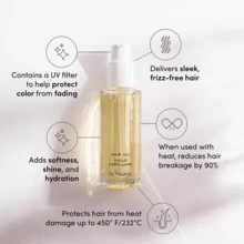 2PCS Aceite Capilar para Cabello Seco y Rizado, 1 Unidad de 13ml , Protector Termico hasta 232°C, Antiencrespamiento, Protege Color del Cabello, Aroma Floral de Violeta Gardenia Ylang Ylang, Apto para Uso Diario, Regalo para Mujeres y Hombres en 2026 - 2 piezas - Ver 3