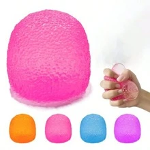 1pc Random Nido Texture Cube Squeeze Toy, Super Durable Jelly Stress Ball, Slow Rebound Malt Sensory Relief, Suitable For Adults And Teens, Perfect Birthday Party Holiday Gift - Multicolor - View 9