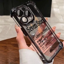 Appleおよびスマートフォンに対応。プレミアムTPU素材を使用し、電気メッキフレーム、透明で高解像度のバックパネル、落下防止コーナープロテクターを備えています。 セブンスターズケース  12  17e 手机壳  17e 手机壳 家族、恋人、友人、そして子供たちへのプレゼントに最適です。  8A/9A 5G/17e/15 Pro/ 13 pro/14 Plus/12 Mini/8/13/16 Plus/17 Pro/17/14/16 Pro/12 Pro Max/Apple  Air/14 Pro Max/15/14 Pro/15 Plus/ 13 Mini/13 Pro Max/9 Pro/8 Pro/12 Pro/10/16e/17 Pro Max/16 Pro Max/10 Pro/15 Pro Max/9/16 - ブラック - チェックする 8