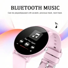 [Smart Watch]This Popular Smartwatch Features A 1.53-Inch High-Resolution Touchscreen, Supports Wireless Calling, SMS Notifications, Alarm, Multiple Sports Modes, Remote Photo Taking, Music Playback And More. This Multi-Functional Smartwatch Is Compatible With IOS And Android Smartphones. It Is An Excellent Gift Choice For Valentine's Day, Easter, Mother's Day, Father's Day, Halloween, Thanksgiving And Christmas. - Multicolor - View 6