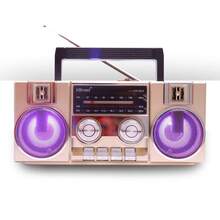 Radio FM/AM portátil con bocina Bluetooth de alta potencia 5W*2, sonido estéreo claro y potente, diseño compacto y resistente ideal para exteriores, incluye luz LED integrada para iluminación nocturna, panel solar para carga ecológica en cualquier lugar, batería recargable de larga duración, conectividad inalámbrica estable, perfecta para viajes, camping, emergencias y uso diario, multifuncional, moderna y práctica para disfrutar tu música favorita en todo momento y lugar sin interrupciones - Ver 10