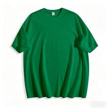 Cotton Double-Sided Printed, Anti Social Club Printed T-Shirt, Suitable For Daily Wear, Casual Summer Wear, Slightly Elastic, Breathable, Outdoor Holiday Sports, Gift T-Shirt, Holiday Gift, Perfect Gift. - 綠色 - 查看 2