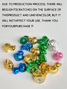 100/50/20/10/5/1 个迷你彩色鸭子摆件，多色小鸭子装饰，微景观花园小屋蛋糕装饰，盆栽DIY工艺品，派对礼物，动物雕塑，汽车仪表盘装饰，生日派对装饰 - 彩色 - 查看 7