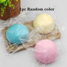1pc Random Color 9cm Super Large Fluid Cheese Ball Jumbo Squishy Stress Relief Toy, Suitable For Christmas, Party Favors, Birthday, Holiday Gifts - Multicolor - View 8