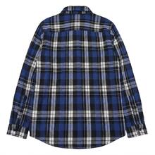 Children's June Festival T-Shirt With Checkered Pattern, Hat, Tie, And Sticker - Blue With Red Tie - View 4
