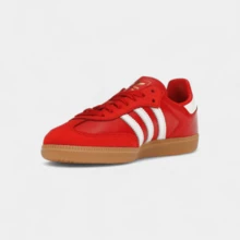 Adidas Samba OG Better Scarlet (Women's) - White - View 4