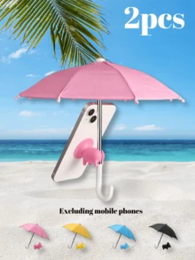 1/2pcs Creative Cute Fist / Pig Shaped Suction Cup Phone Holder, UV Protection Phone Umbrella - Universal Adjustable Cute Holder With Cute Suction Cup, Outdoor Anti-Glare Phone Sunshade, Outdoor Anti-Glare Holder Sunshade, Travel Essential Suitable For Car, Beach, Travel And More Scenarios, Practical Item For Travel Photography And Navigation. - A - View 14