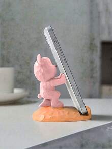 1个10厘米*8.2厘米ABS可爱小熊手机/平板电脑支架，多功能桌面摆件，通用支架，适用于桌面、床头柜、客厅、卧室，理想的生日和毕业礼物小饰品 - 飾品擺飾 - 查看 7