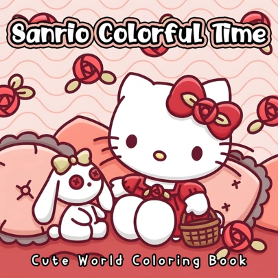  Sách Tô Màu Sanrio: 1 cuốn sách tô màu Sanrio dễ thương dành cho người lớn và thanh thiếu niên, đáng yêu và ấm cúng. Với 24 trang hình vẽ các nhân vật Sanrio dễ thương, hoàn hảo để tô màu thư giãn giúp giảm căng thẳng. Lý tưởng làm văn phòng phẩm cho năm học mới và là món quà tuyệt vời cho mùa tựu trường, Ngày của Mẹ, Ngày của Cha và Ngày Thiếu nhi.