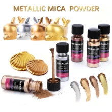 Metallic Pigment Powder, Fine Resin Pigment Powder, Each Bottle 20ml Resin Color Pigment For Epoxy Resin Coloring, Polymer Clay And Jewelry Making, Candle Dye, Paint. - 20ml - View 1