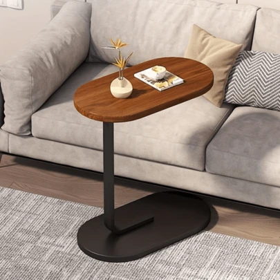 Multifunctional Computer Desk - Minimalist Office Desk, Suitable For Placing Laptop, Study, Office Or Bedside Use, Can Hold Books, Cups And Food