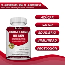 ToyoCare Fórmula Balanceada con 20 Nutrientes Esenciales, Vitaminas y Minerales, Apoyo al equilibrio del azúcar en sangre, metabolismo energético, salud cardiovascular, refuerzo inmunológico y complemento nutricional integral, para cuidado metabólico, equilibrio y bienestar diario - Tres botellas - Ver 3