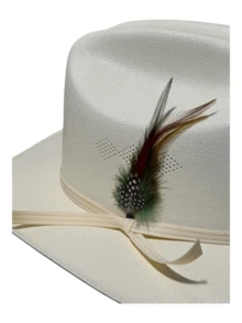 Sombrero Texana "Sinaloa" Estilo Novita - Blanco - Ver 6