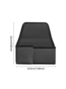 Universal Car Door Storage Bag, Multi-Function Trash Can And Organizer Bag, PU Leather Car Interior Accessory - A - View 5