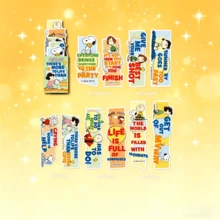 SNOOPY 一套 10 张史努比主题（贴纸书签）兼具可爱与实用性，非常适合学习、办公和送礼！ - A - 查看 3