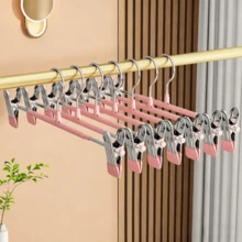 Móc treo quần áo bằng thép không gỉ tối giản, chống trượt, thích hợp để phơi quần áo. - nhiều màu - Xem 6