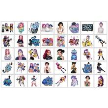 Hasbro 40 miếng dán ngẫu nhiên kiểu nhóm nhạc nữ K-Pop "Thợ săn phù thủy", hình quái vật nam, bộ sưu tập nhóm nhạc nam/nữ K-Pop, hình dán người nổi tiếng Hàn Quốc đẹp trai/phim hoạt hình. Quà tặng nhỏ - Nhiều màu - Xem 7