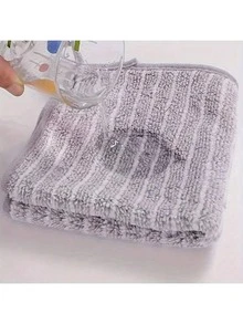 1/5/10Pack Thickened Kitchen Cleaning Cloths/Rags, Random Colors, Bamboo Fiber Material, High Absorbency, Lint-Free, Oilresistant, 9.8 Inch*9.8 Inch, Suitable For Kitchen, Bathroom, Home, Restaurant, Outdoor Cleaning, Household Supplies - Multicolor - View 12