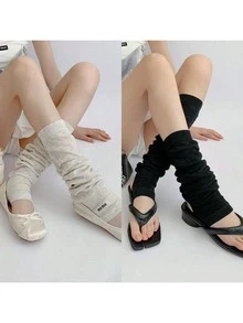 Women's Magical Girl Leg Warmers, Spring/Summer Long Tube Leg Warmers Leg Sleeves - Multicolor - View 8