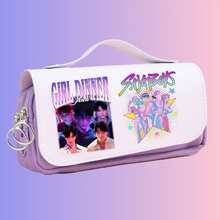 13 Styles Series Large Capacity Pencil Case, Creative Stylish Pencil Box, High-Quality Handheld Stationery Bag - Multicolor - View 13
