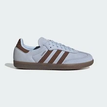 Adidas Wmns Samba OG 'Maroon Cream White Gold'IH3979 Christmas Gift | Retro Heritage Style, Timeless Silhouette - 霧霾藍 - 查看 2