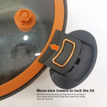High-Quality Pumpkin-Shaped Saucepan With Lid, Cast Iron Non-Stick Dutch Oven. Even Heat Distribution, Suitable For Stewing, Grilling, Frying, And Slow Cooking – An All-In-One Cookware, The Ideal Gift For Cooking Enthusiasts. - View 7