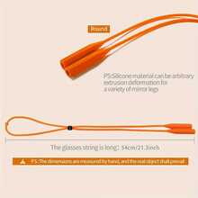 Dây đeo kính bằng silicon, thiết kế chống trượt, phù hợp cho nhiều hoạt động. Dây đeo kính unisex. - Nhiều màu - Xem 6
