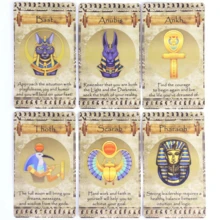 Egyptian Oracle Cards-20 Cards, Card Game, Oracle Cards, Perfect For Parties, Gatherings, And Casual Entertainment - Multicolor - View 4