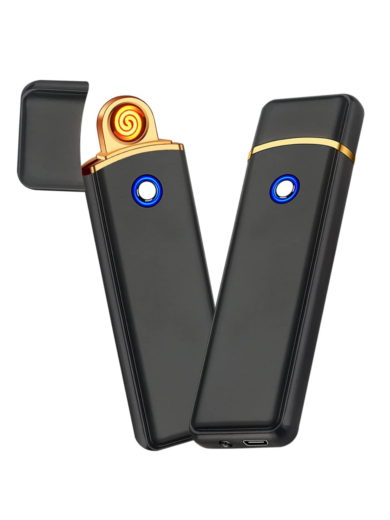Encendedor de Plasma Recargable USB: Diseño Portátil - Multicolor - Ver 1