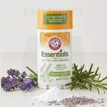 Arm & Hammer Essentials Rosemary Lavender Natural Stick Deodorant Aluminum-Free & 24H Odor 2.5 Oz Pack Of 1 - 多樣化香型 - 查看 6