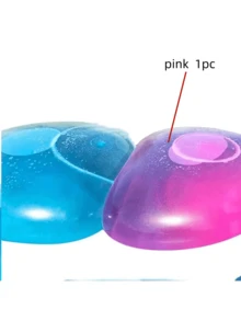 1pc Bubble Water Ball, Summer Pool & Beach TPR Bubble Ball, Large Inflatable Ball, Creative TPR Toy Bouncy Ball, Super Inflatable Ball, Containing Water & Bubbles, Suitable For Indoor/Outdoor Board Games, Summer Pool Party, Lawn & Floor Games - Multicolor - View 15