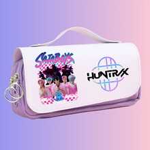 13 Styles Series Large Capacity Pencil Case, Creative Stylish Pencil Box, High-Quality Handheld Stationery Bag - Multicolor - View 4