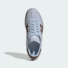Adidas Wmns Samba OG 'Maroon Cream White Gold'IH3979 Christmas Gift | Retro Heritage Style, Timeless Silhouette - 霧霾藍 - 查看 3