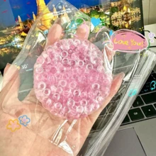 会发出噪音的高尔夫球制作器，挤压发声音乐，DIY减压玩具，冰皮挤压发声音乐减压玩具，创意成人减压玩具，挤压发声音乐礼物，TPR挤压泥浆触感减压玩具，柔软挤压，发泄玩具，软玩具，可挤压玩具 - 彩色 - 查看 10