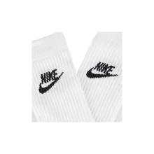 Nike Everyday Essential Crew 訓練休閒運動襪中筒襪 男女同款 3雙裝 白色 - 中筒襪 - 查看 3
