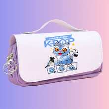 13 Styles Series Large Capacity Pencil Case, Creative Stylish Pencil Box, High-Quality Handheld Stationery Bag - Multicolor - View 10