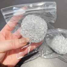 会发出噪音的高尔夫球制作器，挤压发声音乐，DIY减压玩具，冰皮挤压发声音乐减压玩具，创意成人减压玩具，挤压发声音乐礼物，TPR挤压泥浆触感减压玩具，柔软挤压，发泄玩具，软玩具，可挤压玩具 - 彩色 - 查看 13