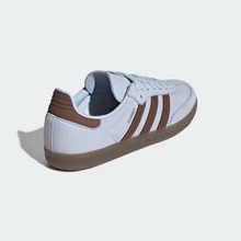 Adidas Wmns Samba OG 'Maroon Cream White Gold'IH3979 Christmas Gift | Retro Heritage Style, Timeless Silhouette - 霧霾藍 - 查看 6