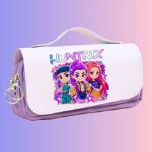 13 Styles Series Large Capacity Pencil Case, Creative Stylish Pencil Box, High-Quality Handheld Stationery Bag - Multicolor - View 5
